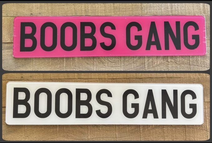 Plaque Boobs Gang