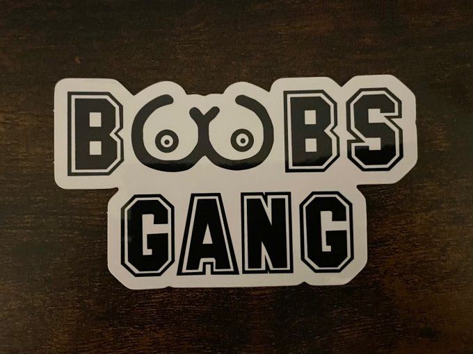 Sticker fond blanc 