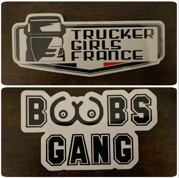 Sticker fond blanc 