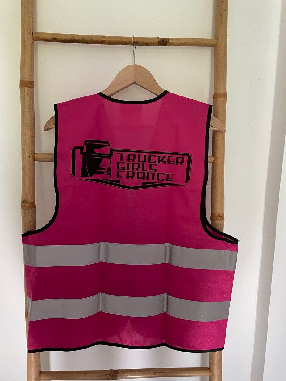 Gilet de Sécurité Rose - Truckergirlsfrance